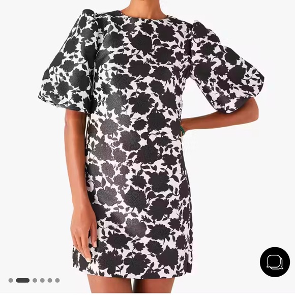 Kate Spade Bicolor Floral Taxi Dress, size 14 - Picture 1 of 5